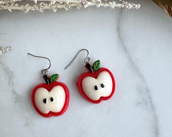 Apple Teacher Earrings: Fun Back to School Jewelry