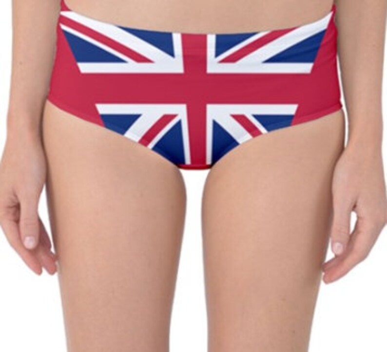 Austin Powers UK United Kingdom Panties Underwear Cosplay Etsy
