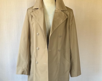 Vintage 1990s Jil Sander Trench Coat/minimalist Trench Coat
