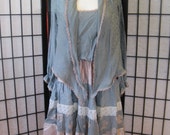 Vintage Hippie Chic 3 Piece Suit 1970s Camisole Skirt Jacket Floral Metallic Gold Lace Teal Blue Rose Pink By Modelle 34 Bust M Lacy Outfit