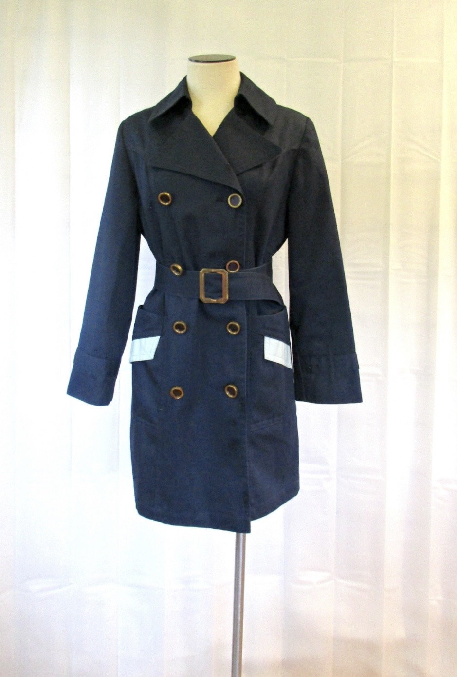 ジャケット・アウター 60s 70s  NAVY \"WATCH COAT\" Vtg. US NAVY 70s KERSEY WOOL PEA COAT Peacoat BlueMilitary
