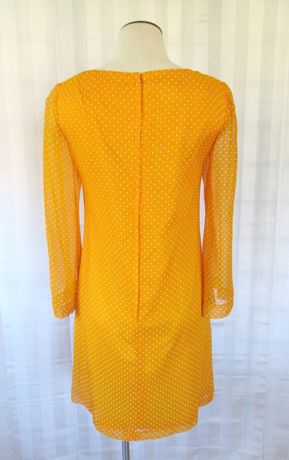 Vintage Mod Dress 1960s 1970s by Young Edwardian … - image 5