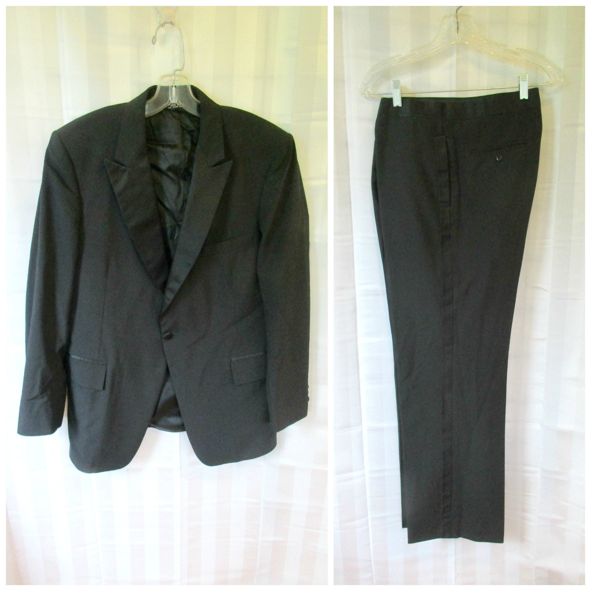 1950s Tuxedo Pants - Etsy 1950s Tuxedo Pants - Etsy