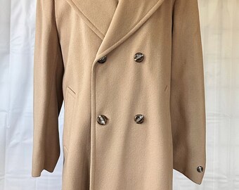 ジャケット・アウター Vintage Double Breasted Wool Long Coat Vintage Zero King Double Breasted Wool Coat 1960s 1970s