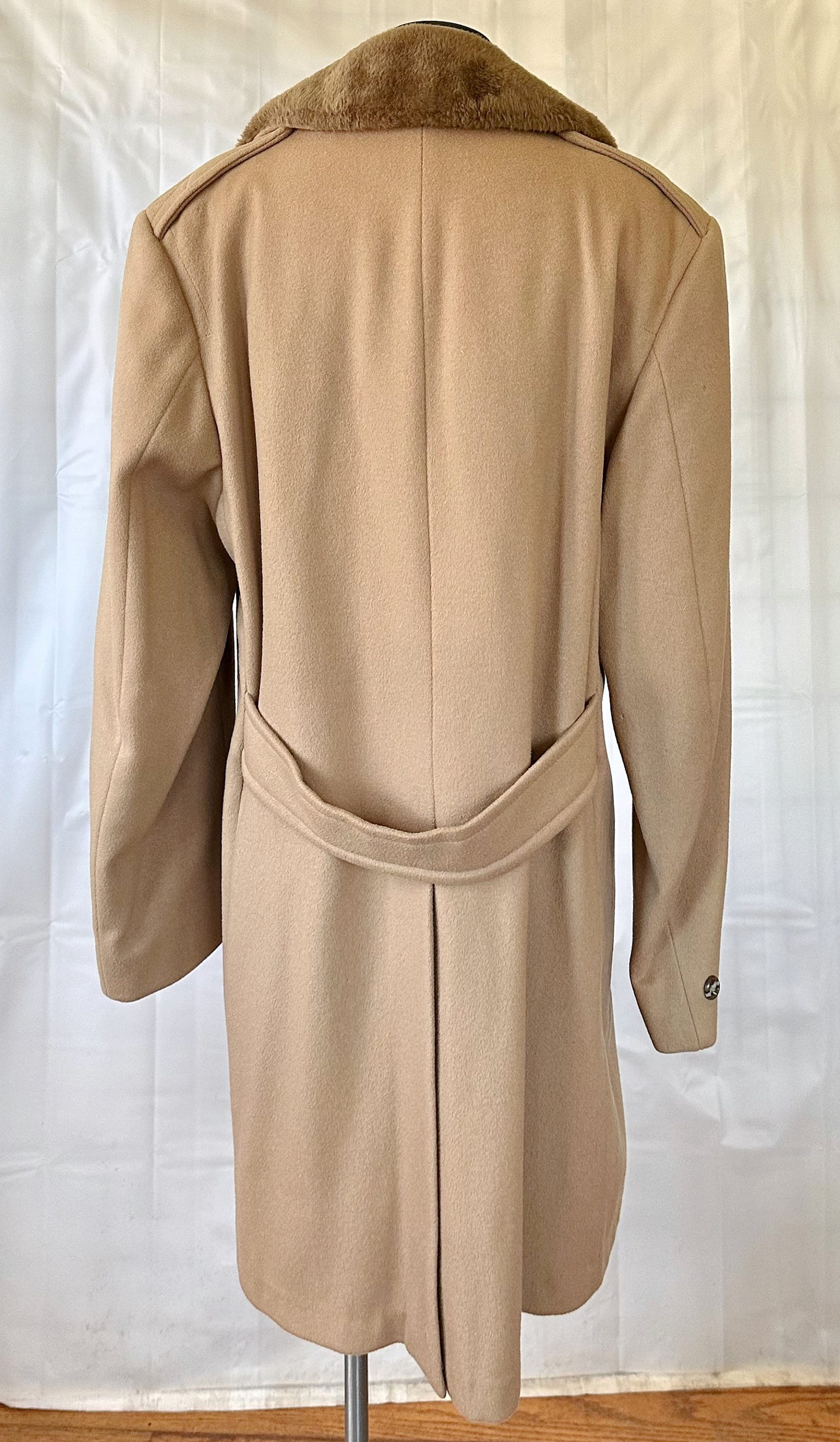 Vintage Zero King Double Breasted Wool Coat 1960s 1970s