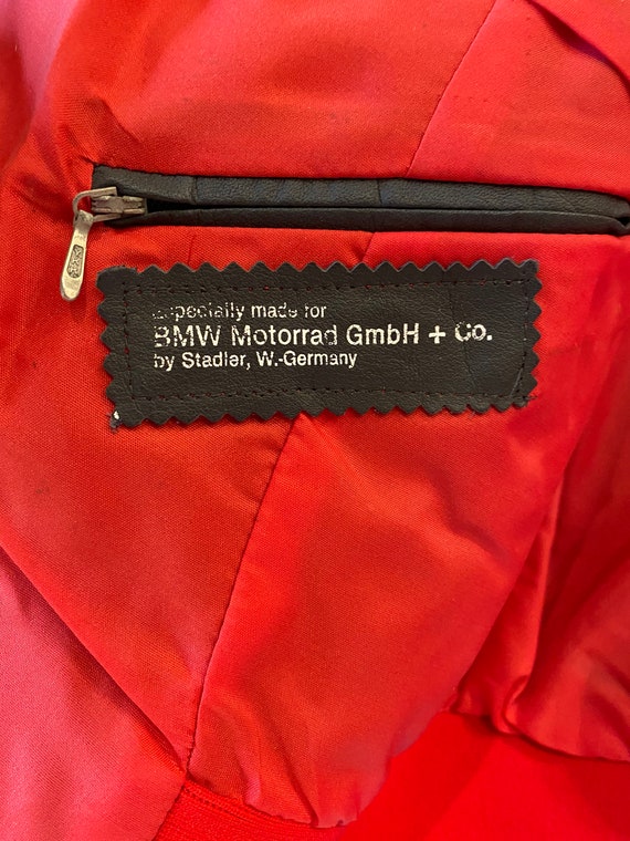 Vintage BMW Motorrad Suit Jacket and Overalls / J… - image 4