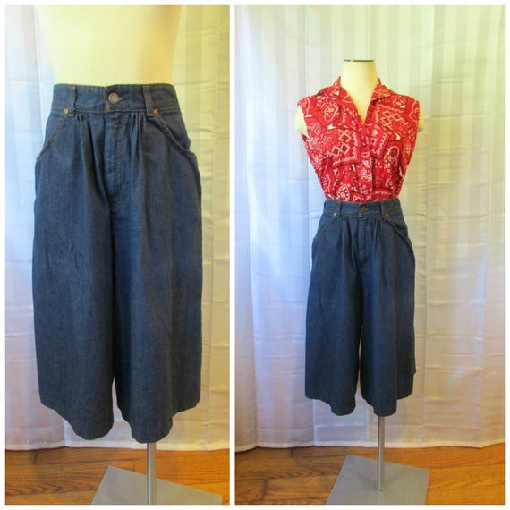 levis denim culottes