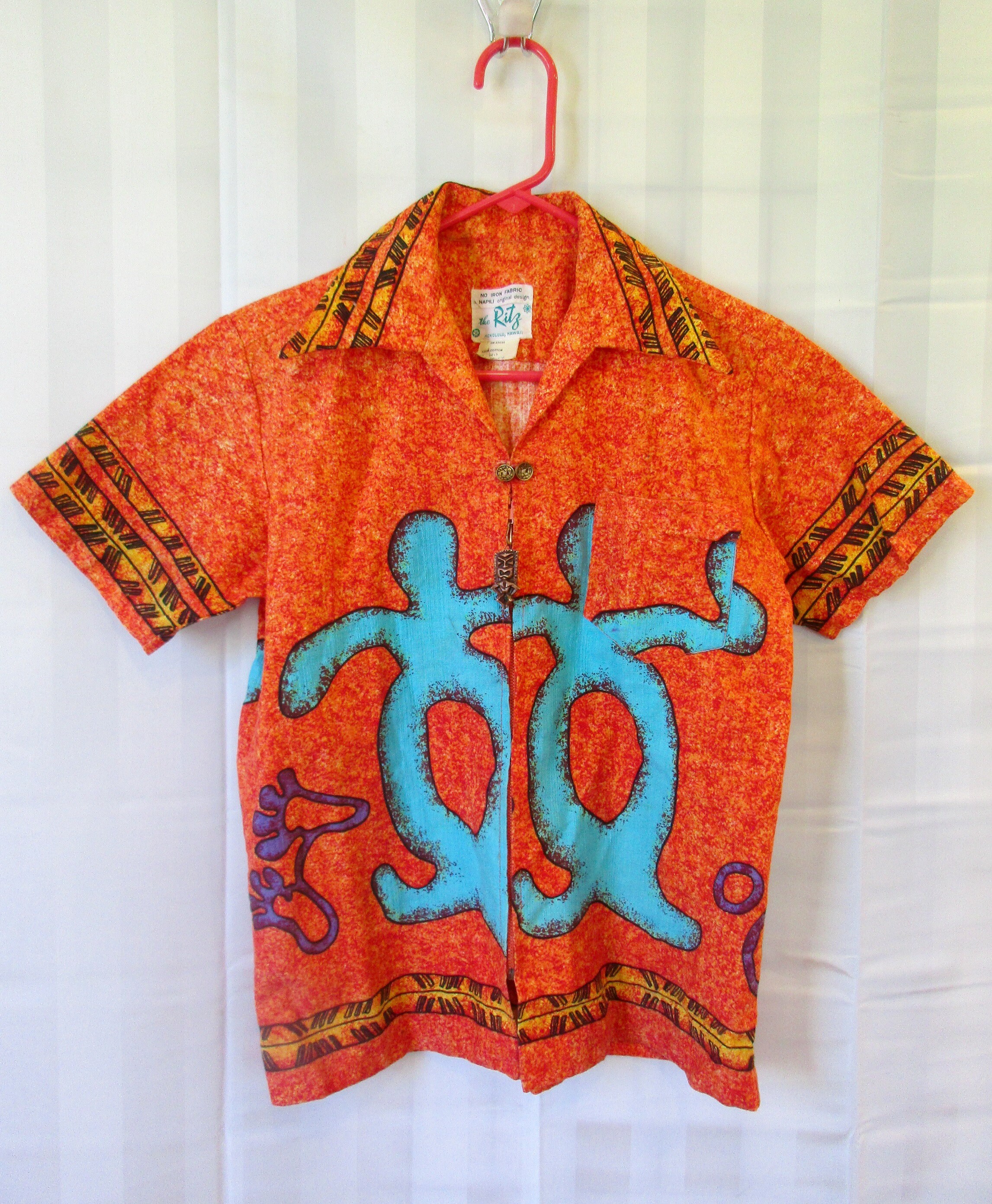 Sackett Tartan Vintage Leaves Hawaiian Shirt