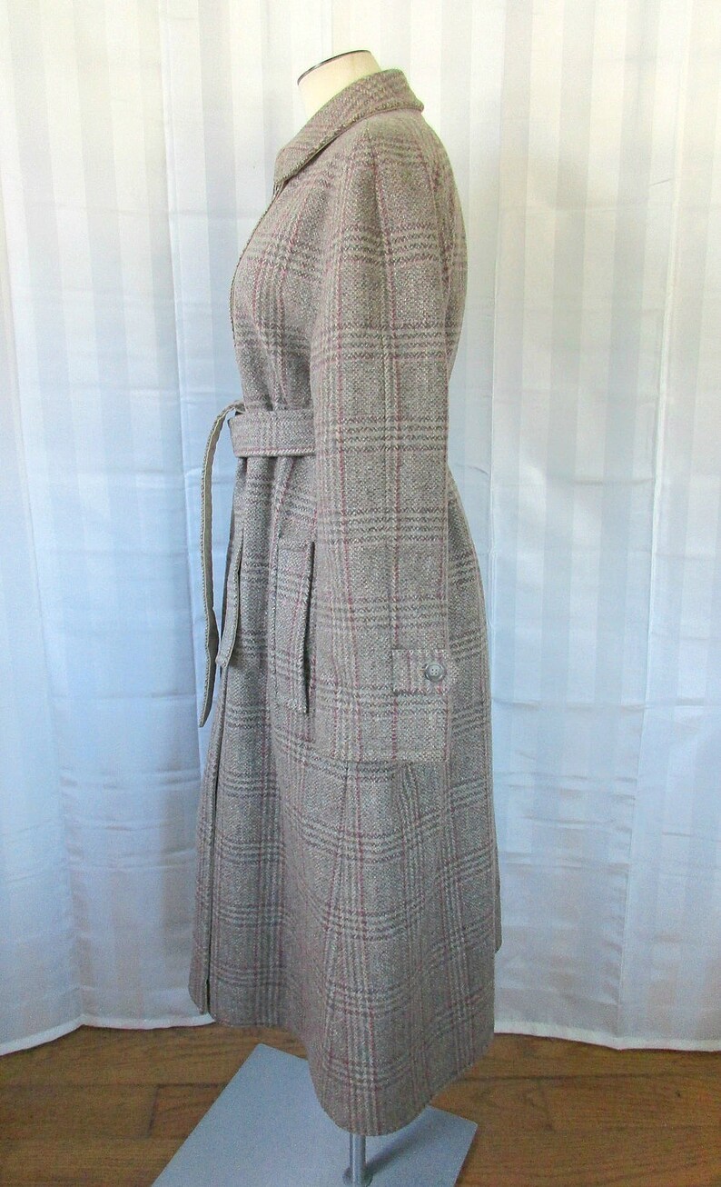 1960s Reversible Piecework Leather and Fur Coat