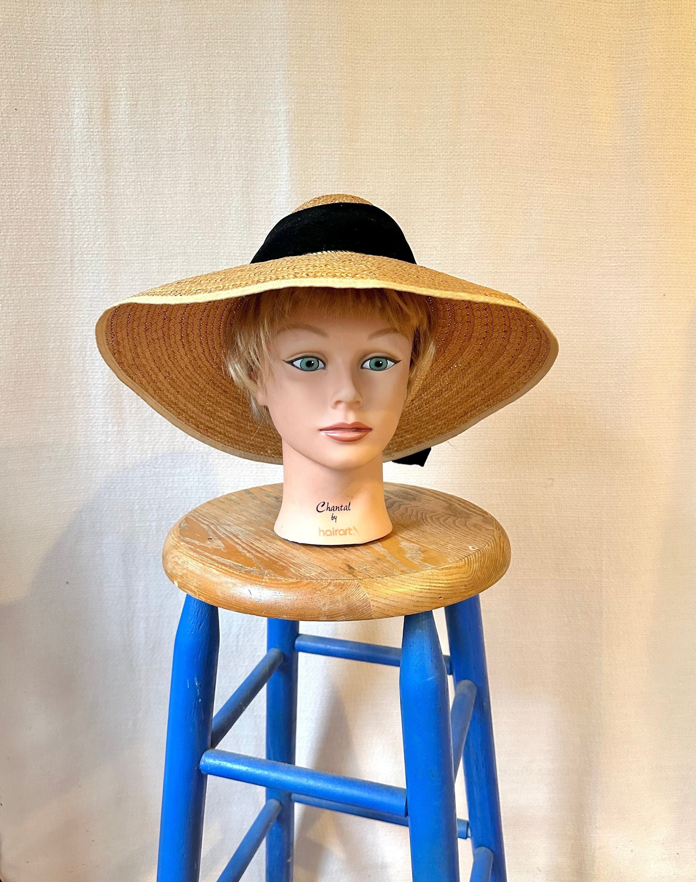 Designer Vintage 20s Style Wide Brim Hat Women main image 2