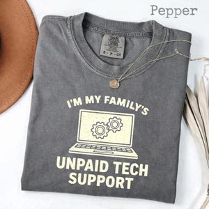 Comfort Colors® Funny Tech Lover Graphic Tee Computer Geek Nerd Engineer T-Shirt, Coding Humor Gift, Programmer IT Specialist Graphic Tee