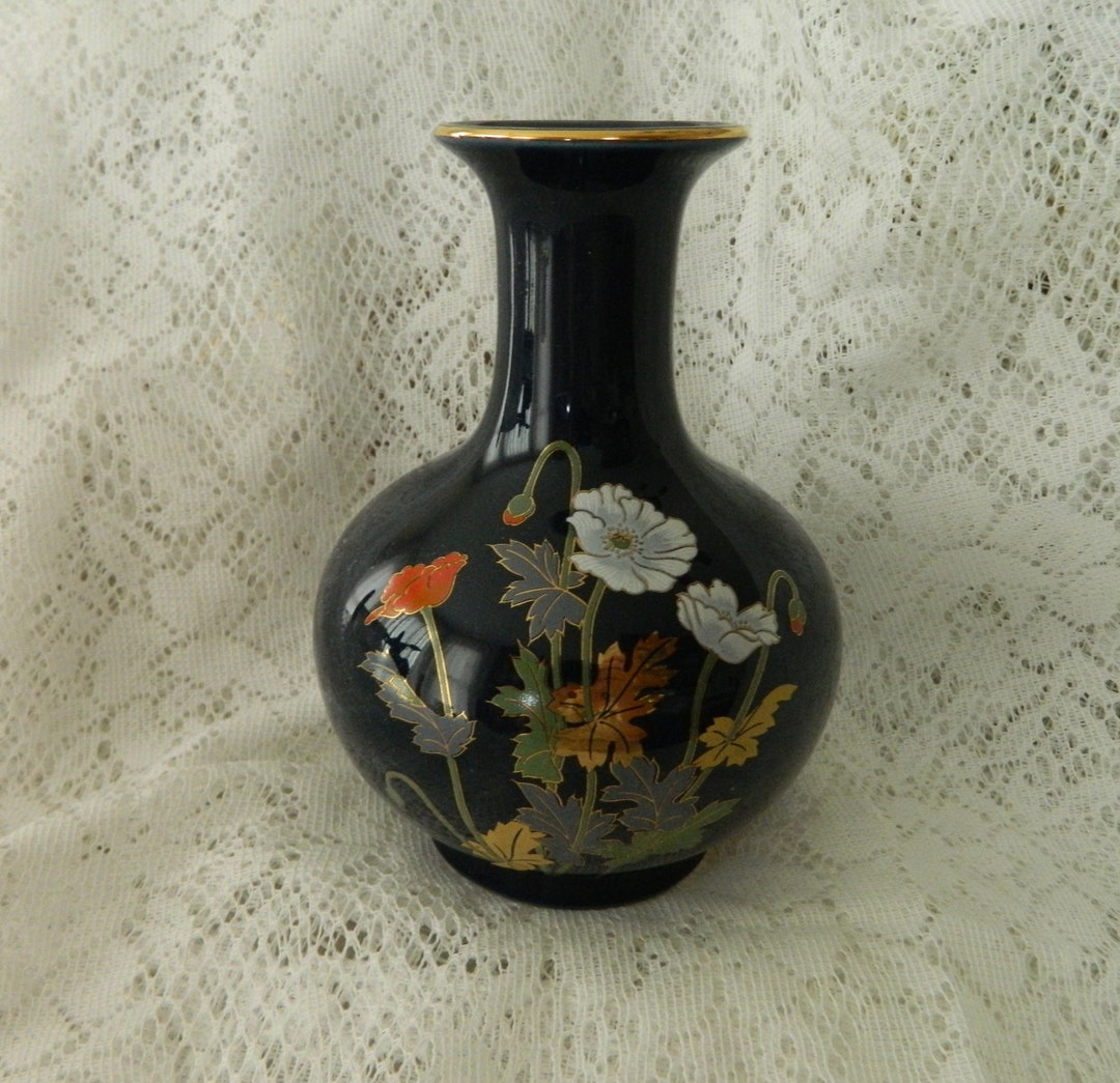 Yamaji Vase Made in Japan 6 1/4 Tall Etsy