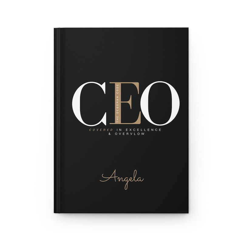 CEO the Deborah Code Personalized Notebook - Covered in Excellence ...