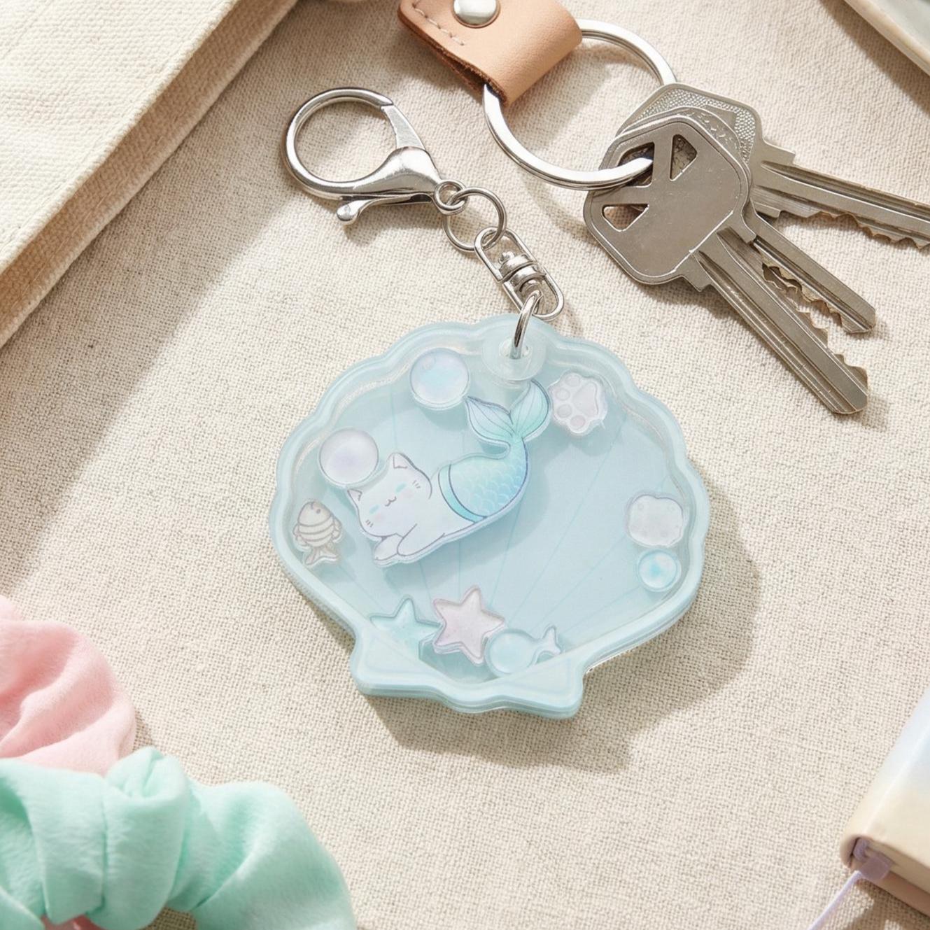 Keychains Mix Mix & Match Cat Shaker Keychains, Choose Your Designs, Bundle and Save ...