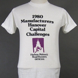 1980 Hudson-Mohawk Road Runners T-shirt Medium image 1