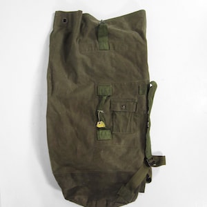 ヴィンテージ　ダッフルバッグ　米軍　ミリタリー　アメリカ軍　ベトナム戦争 ダッフルバッグ | 米軍放出品写真館