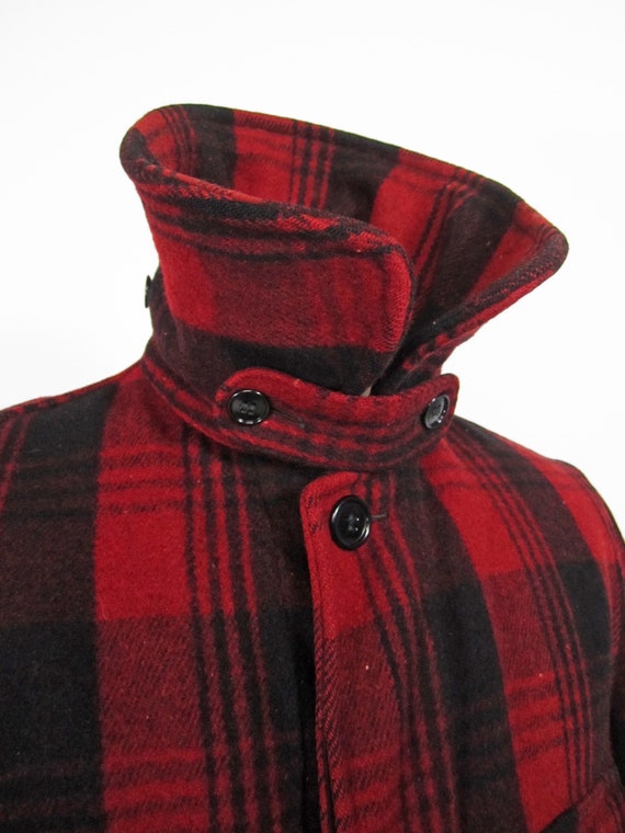 Vintage Warrensburg Woolen Co Mackinaw Coat 1940s… - image 5