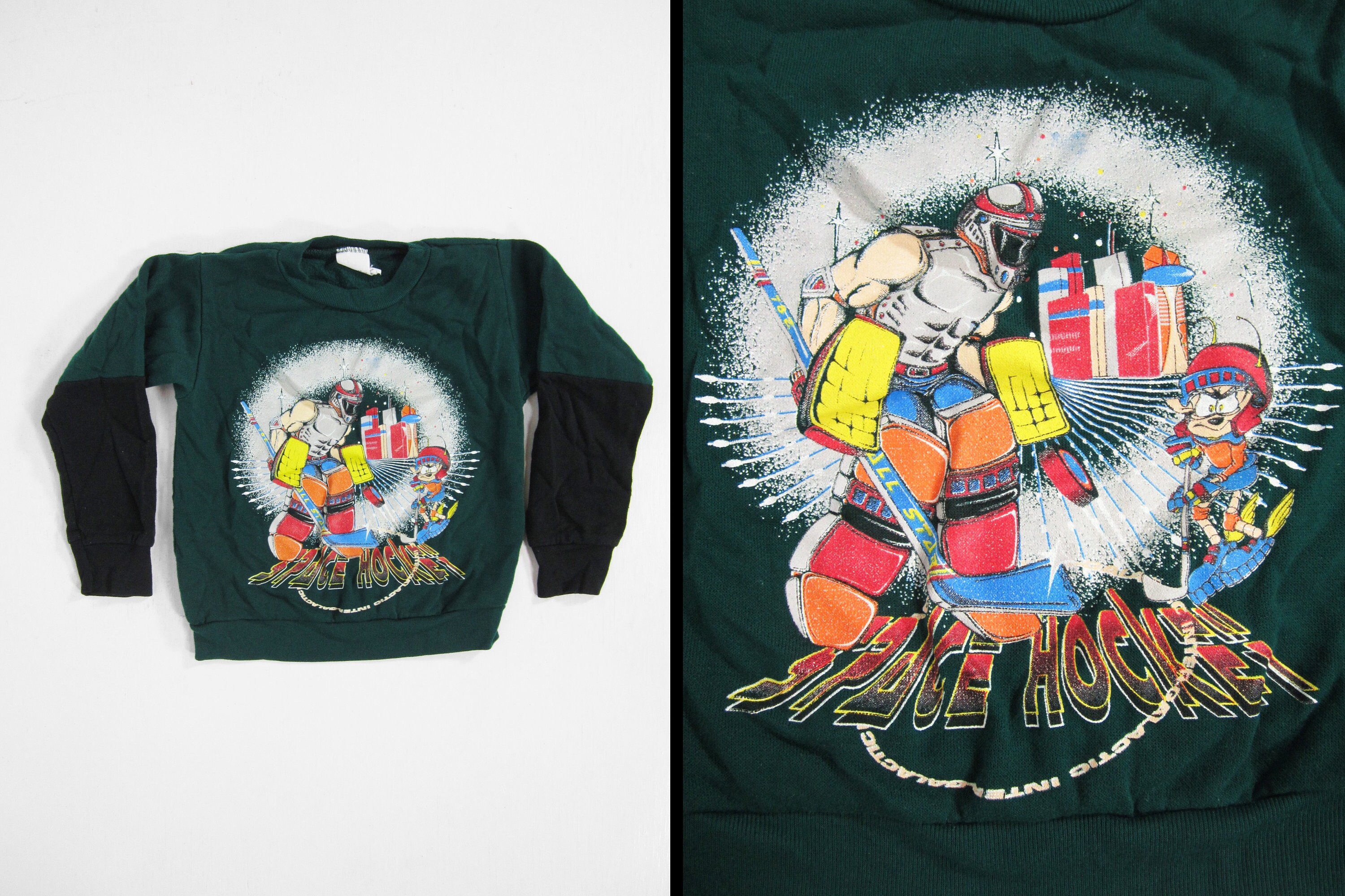 Vintage Space Hockey Sweatshirt Kids 90s Cartoon Pullover - Etsy Israel Vintage Space Hockey Sweatshirt Kids 90s Cartoon Pullover - Etsy Israel