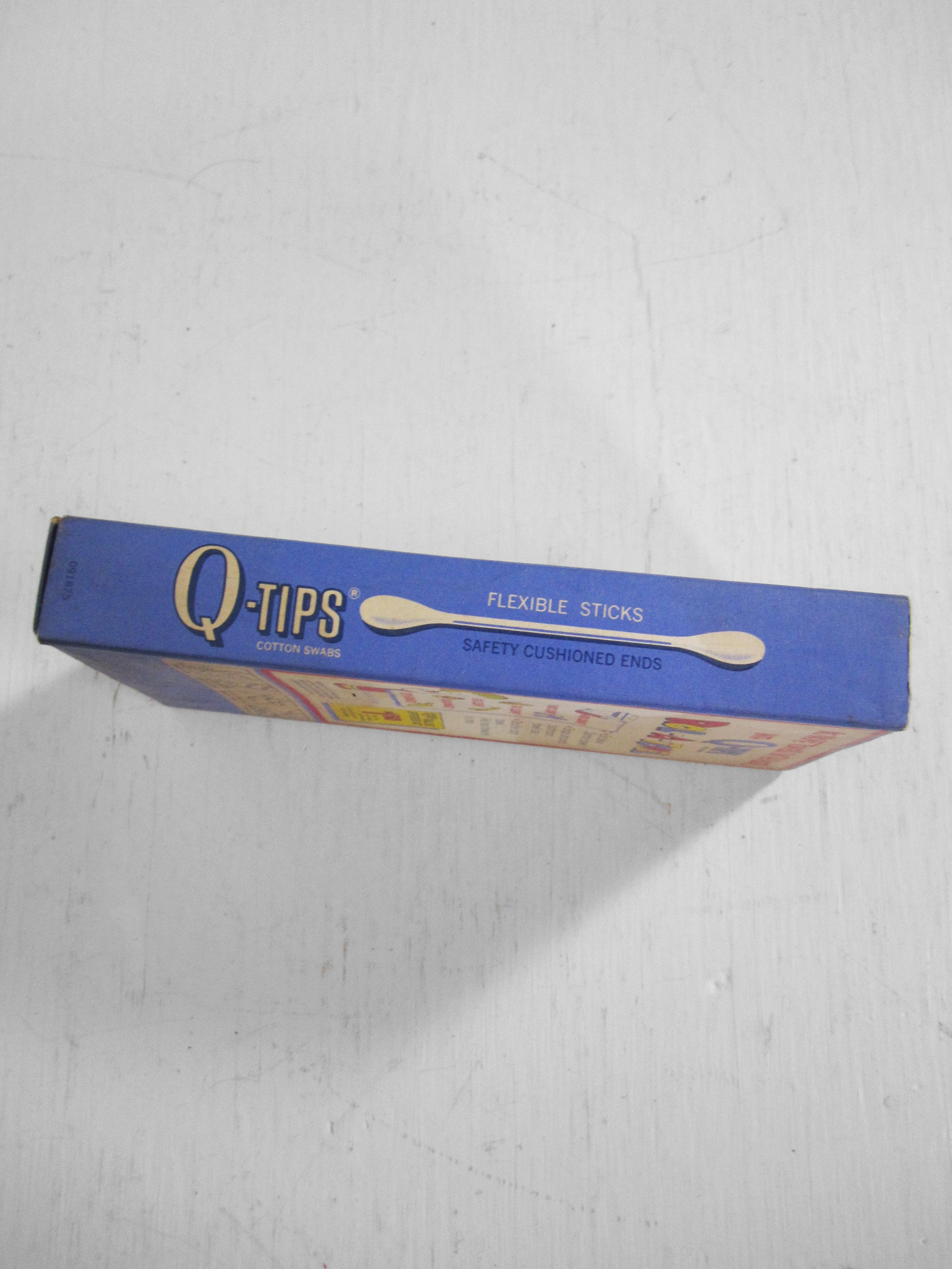 Q Tips Box Vintage Q-tips Box 1970s Cotton Swabs - Etsy