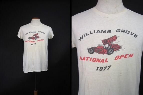 Vintage 70s Williams Grove Race T-shirt 
