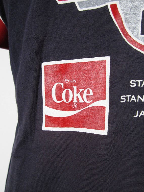 Vintage Super Bowl XIX Jersey T-shirt Coca Cola N… - image 3