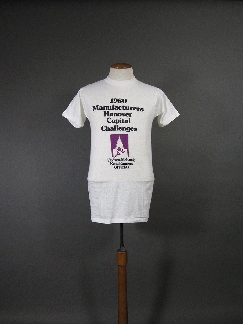 1980 Hudson-Mohawk Road Runners T-shirt Medium image 1