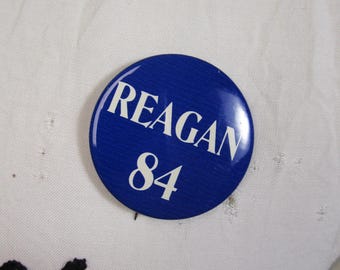 Ronald Reagan 84 Campaign Pin Property of NRSC