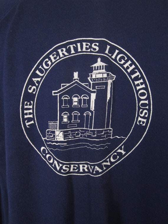 Saugerties Lighthouse Sweatshirt Vintage 80s NY R… - image 3