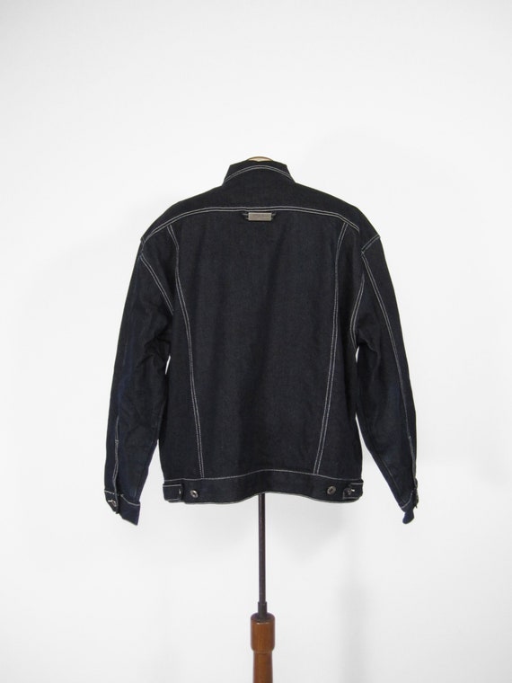 Vintage Karl Kani Denim Jacket Signature 90s Hip … - image 6