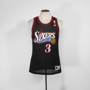  Allen Iverson Philadelphia 76ers Men's 1997-98 Swingman Jersey  : Sports & Outdoors