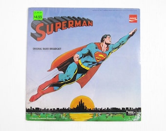 Superman - Original 1940 Radio Broadcast Vinyl Record Coca-Cola