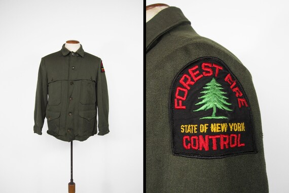 Vintage forest green trucker - Gem