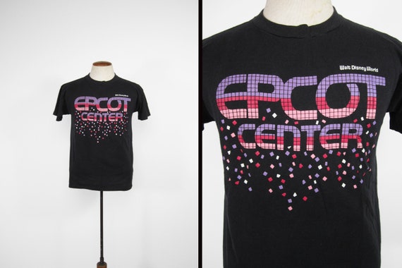 Vintage Disney Epcot Center T-shirt 80s Futuristic