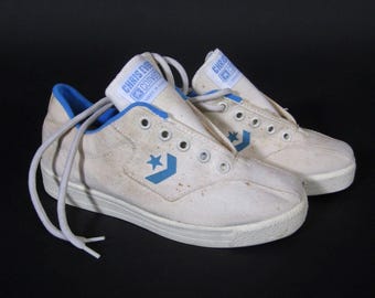 Vintage Converse Chris Evert Sneakers Kids Low Top NOS - Size 4