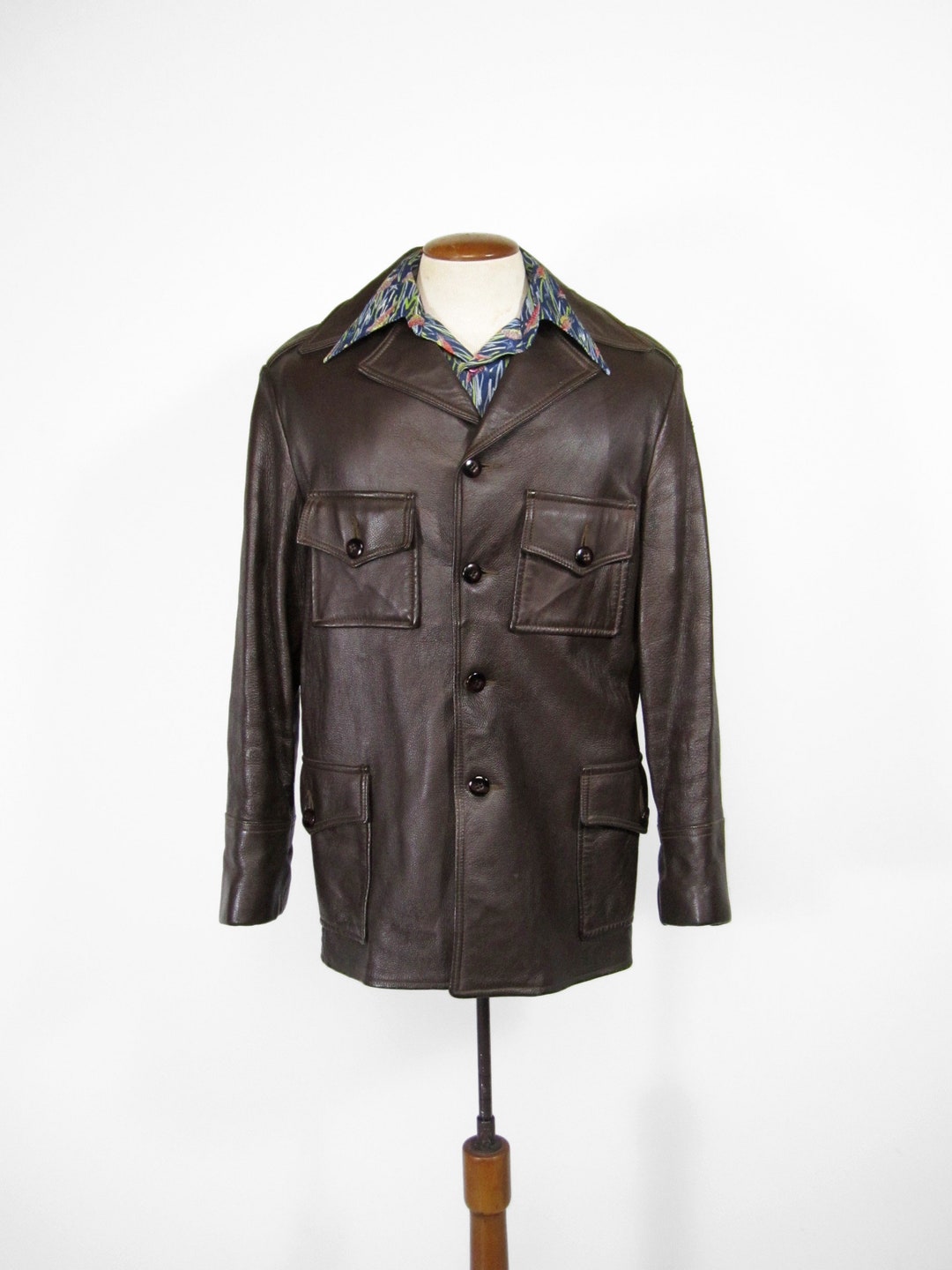 Vintage 70s Deerskin Jacket Custom Coat Co Size 40 - Etsy Vintage 70s Deerskin Jacket Custom Coat Co Size 40 - Etsy