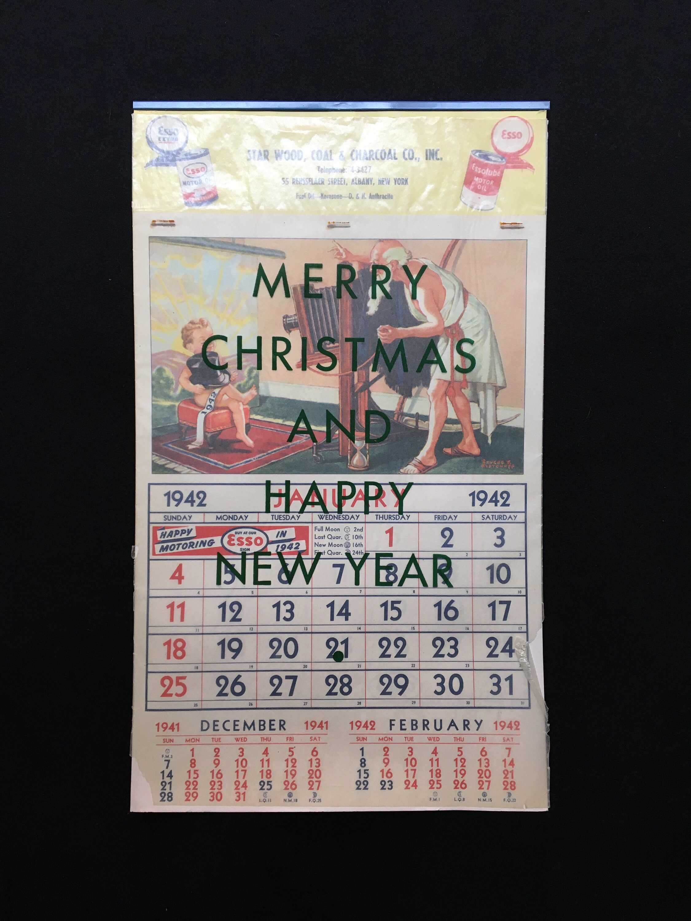 Christ Oil Calendar