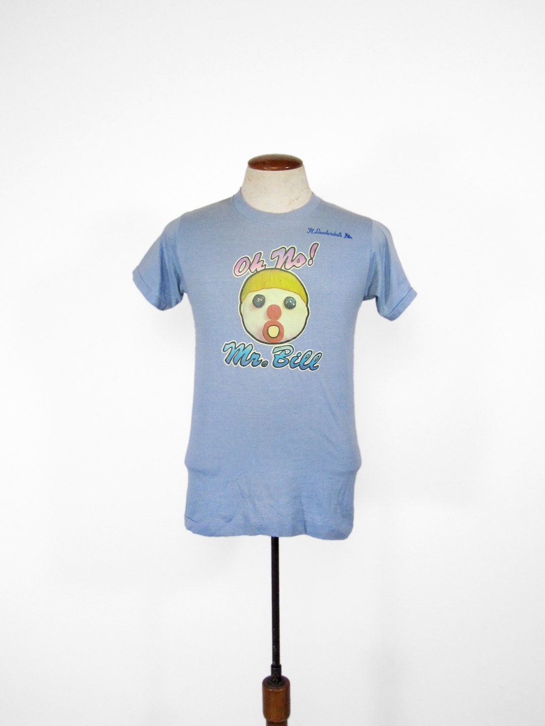 Vintage Mr Bill T-shirt Oh No Saturday Night Live Soft and Thin Size Small - Etsy Vintage Mr Bill T-shirt Oh No Saturday Night Live Soft and Thin Size Small - Etsy
