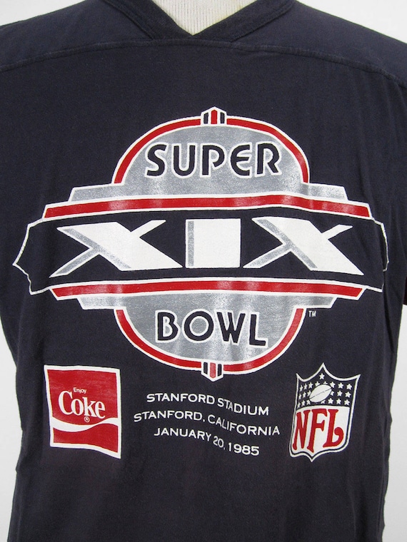 Vintage Super Bowl XIX Jersey T-shirt Coca Cola N… - image 2
