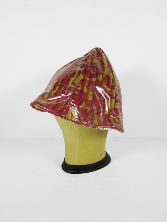 vintage rain hat