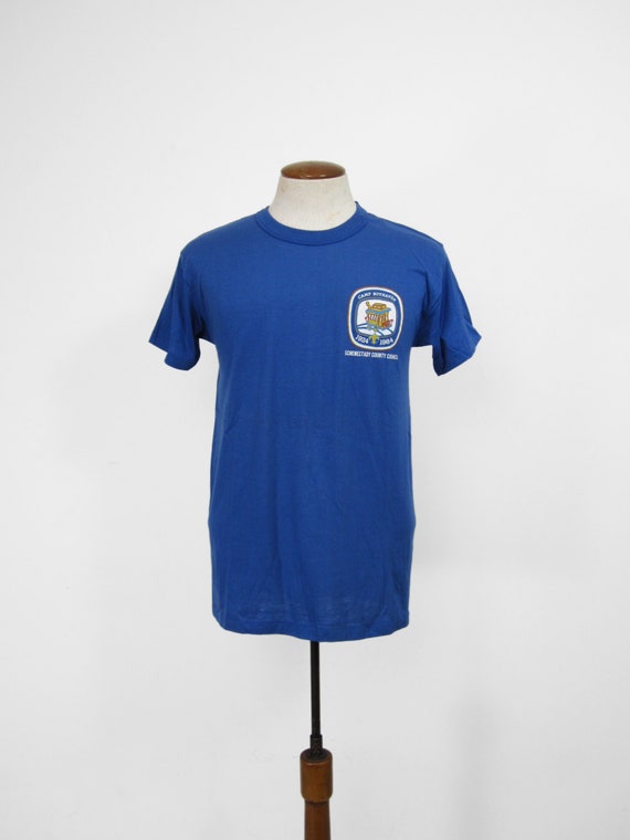 Vintage Camp Boyhaven T-shirt Boy Scout Schenecta… - image 2