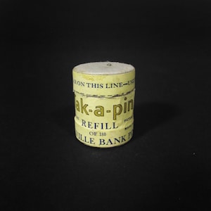 Tak-a-Pin 1930s Sewing Needles Refill for Dispenser Oakville Scovill Pins