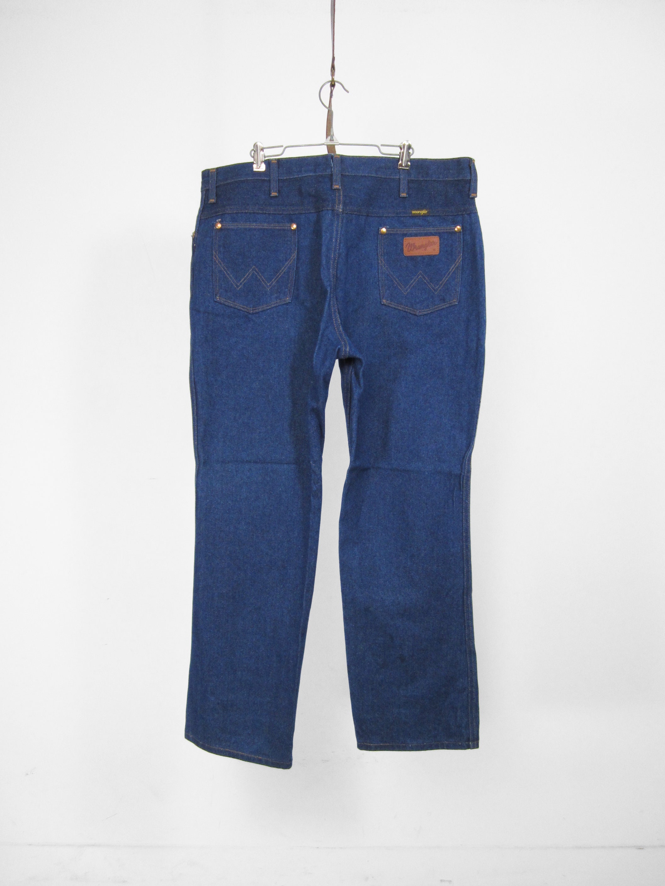 1960s Wrangler Deadstock Jeans Dark Blue Denim No Fault
