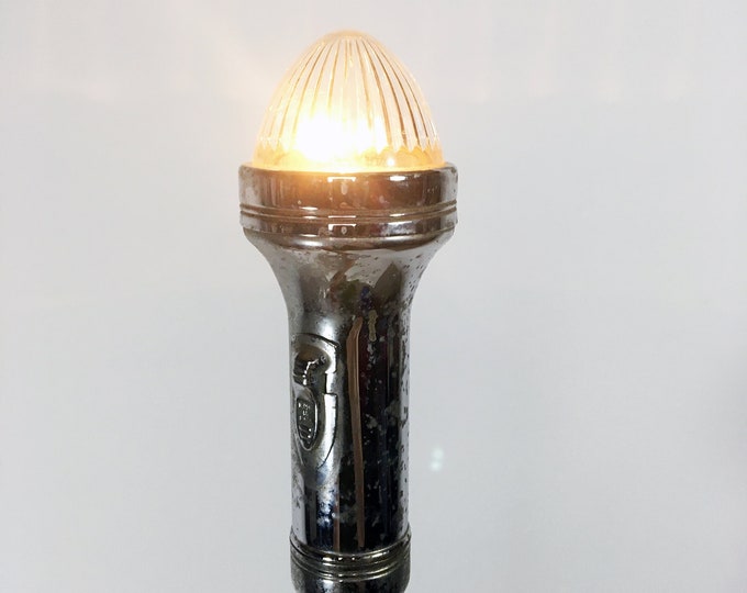 Vintage Boat Light 60s Stern Navigation Pole Battery Lamp Working Etsy