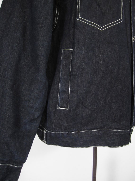 Vintage Karl Kani Denim Jacket Signature 90s Hip … - image 5