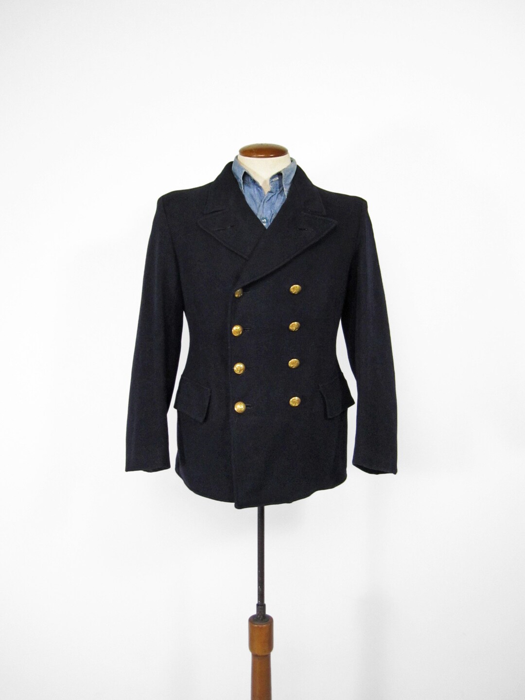 URU(ウル)/SHORT MODS COAT/D.Navy URU(ウル)/ZIP UP BLOUSON/NAVY 通販 取り扱い-CONCRETE RIVER