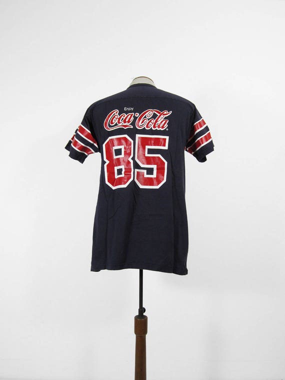 Vintage Super Bowl XIX Jersey T-shirt Coca Cola N… - image 7