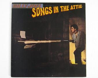 Billy Joel - Songs In The Attic Vinyl LP Record Album 1981 Original Pressing VG+