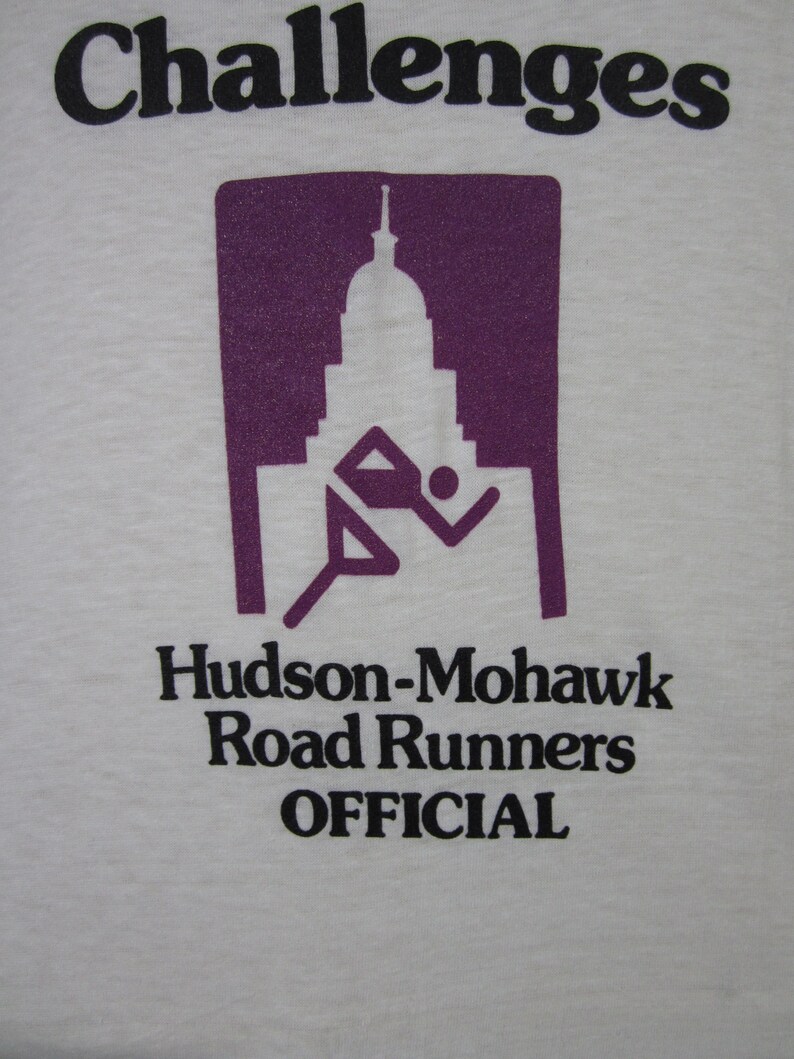 1980 Hudson-Mohawk Road Runners T-shirt Medium image 4