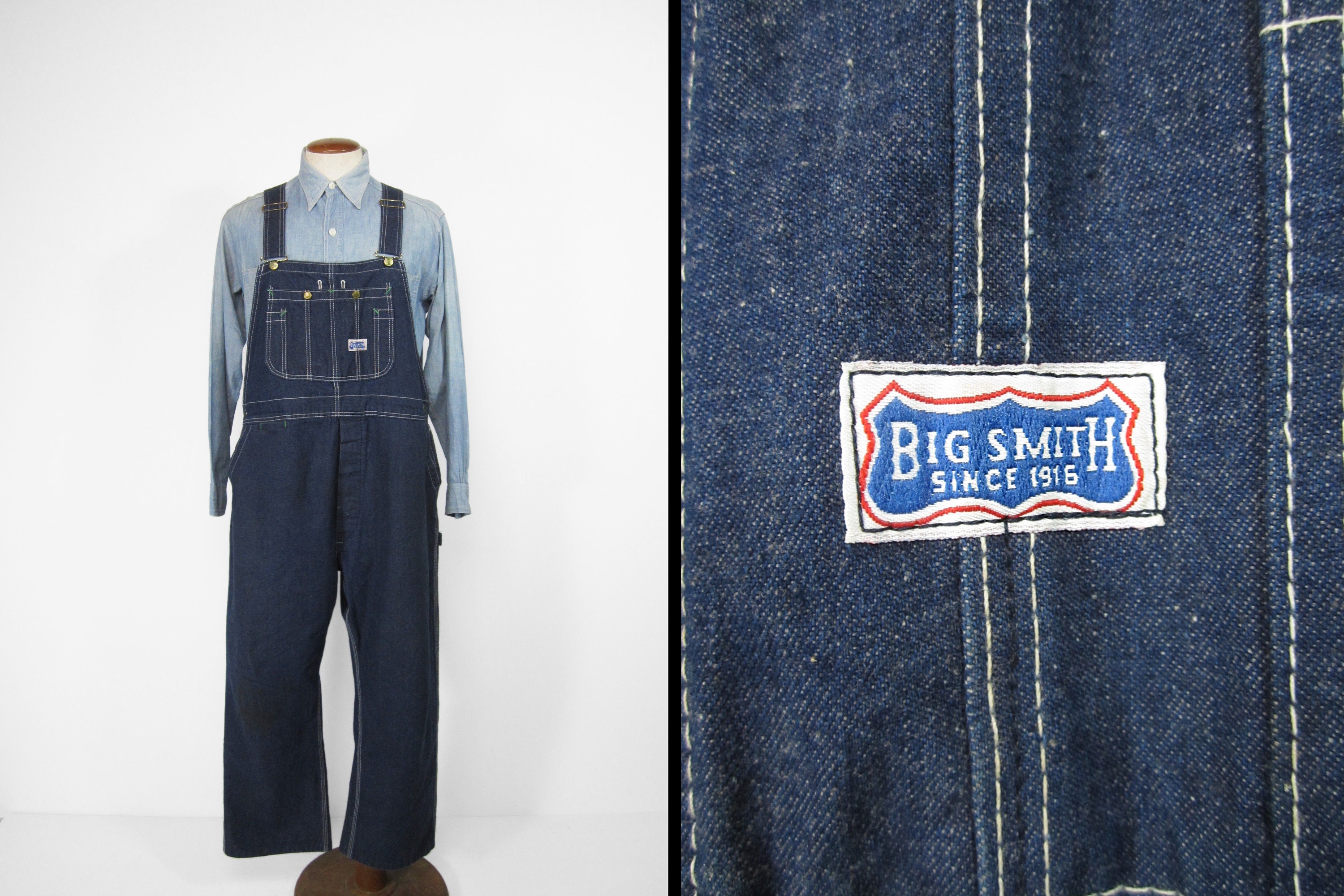 BIG SMITH オーバーオール VINTAGE 50s 60s USA製-