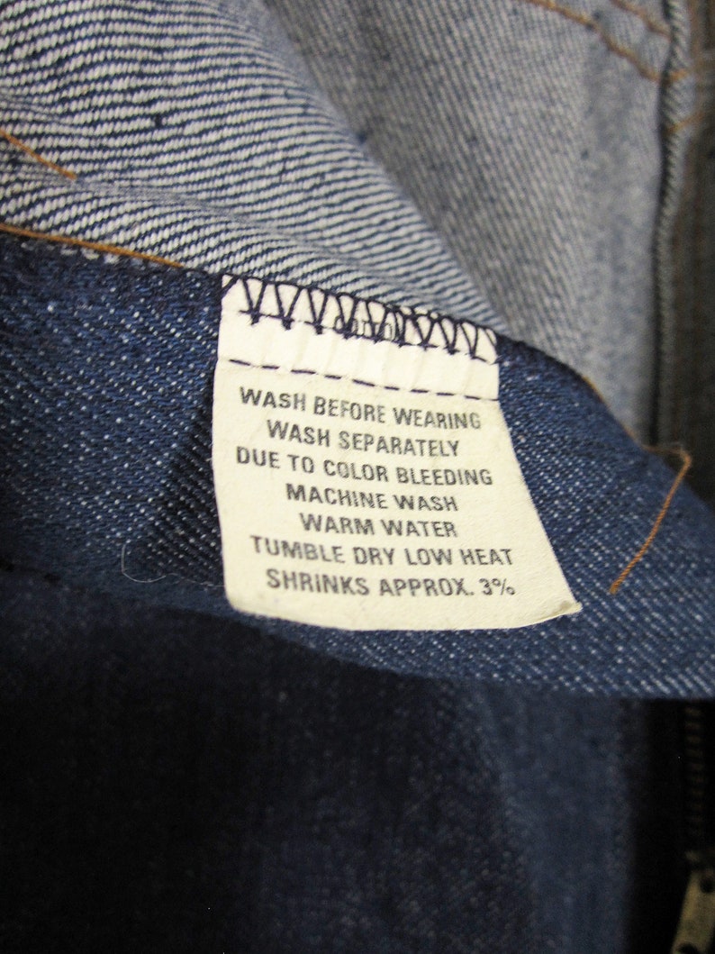 Vintage Prison Jeans Dark Rigid Denim Made in USA Prisoner | Etsy